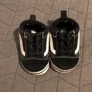 Soft sole Vans crib shoes